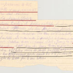 Lettera di Pacifico di Consiglio spedita dal carcere di Regina Coeli, 11 maggio 1944. Archivio privato Alberto Di Consiglio