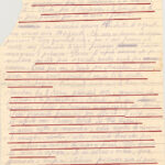 Lettera di Pacifico di Consiglio spedita dal carcere di Regina Coeli, 11 maggio 1944. Archivio privato Alberto Di Consiglio