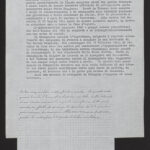 Breve nota biografica (dattiloscritta) su Alessandro Sinigaglia e il suo contributo  alla lotta di Liberazione di Firenze. Archivio Fondazione CDEC, Fondo Antifascisti e partigiani ebrei in Italia 1922-1945