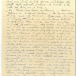 Lettera di Renato Levi al fratello Mario, spedita da Reggan, in Algeria, il 1°giugno 1940, p. 2. Archivio privato Rossella Levi